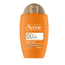 Ultra Fluid Perfecteur - SPF 50 - Peaux Sensibles - Avène - 50 ml