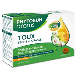 Toux sèche & Grasse - Phytosun Aroms - 20 Pastilles