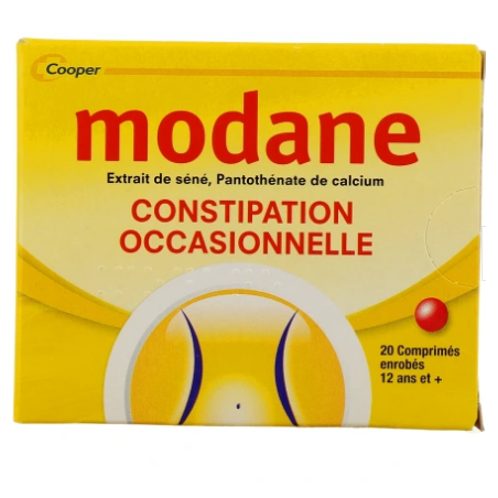 Modane - Occasional Constipation - 20 Coated Tablets