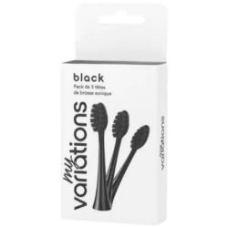 Têtes de Brosse Souples Black - My Variations - 3 Têtes