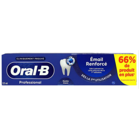 Toothpaste - Reinforced Enamel - Oral-b - 125ml