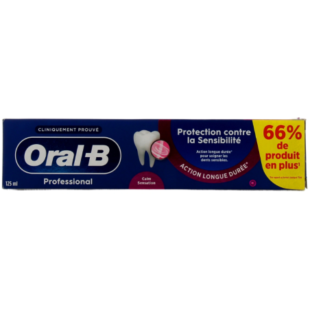 Dentifrice - Protection contre la Sensibilité - Oral-b - 125 ml