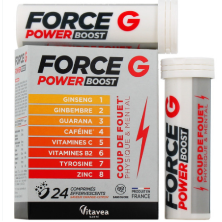 Force G - Power Boost - Boost - Nutrisanté - 24 Effervescent Tablets