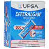 Efferalgan 1g - Red Fruit Taste - Paracetamol 1g, Pain and Adult Fever - 8 Granulated Sachets