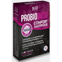 Probiodose Confort Gastrique - S.I.D Nutrition - 15 Gélules