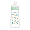 Glass Baby Bottle - Animal Patterns - MAM - 2 Months + - 260 ml