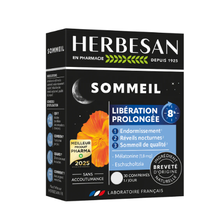 Herbesan Noctaphyt LP 8h - Sleep - 30 Tablets