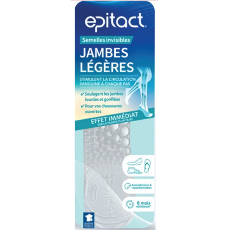 Invisible Insoles - Light Legs - Epitact - 39/41 - 1 pair