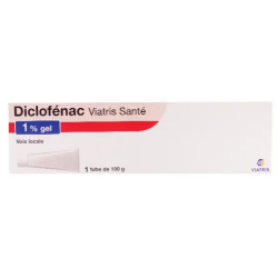 Diclofenac 1% - Anti-inflammatory Gel - Viatris - 100g