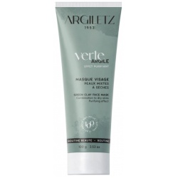 Purifying Face Mask - Mixed to Dry Skin - Green Clay - Argiletz - 100g