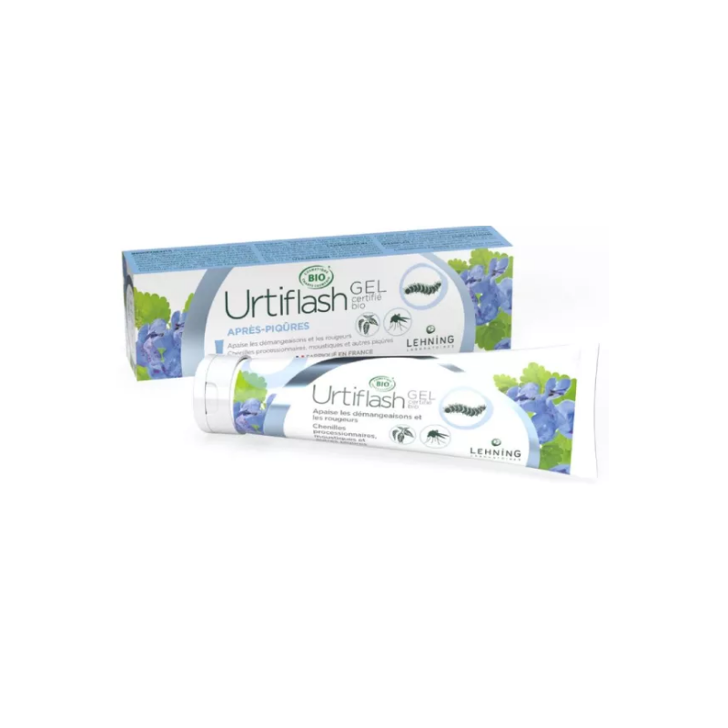 Urtiflash Gel - After Bites - Itching & Redness - Lehning - 50g