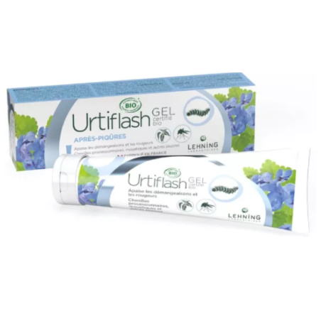 Urtiflash Gel - After Bites - Itching & Redness - Lehning - 50g