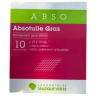 Absotulle Gras Stérile - Pansement Gras Stérile - 10x10 cm - Marque Verte - 10 sachets