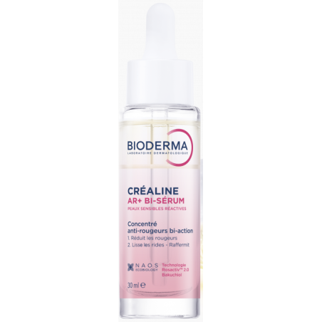 Créaline AR+ Bi-Sérum - Concentré Anti-rougeurs - Bioderma - 30 ml