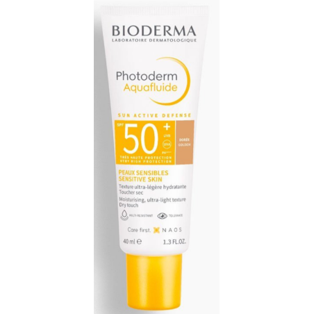 Photoderm Aquafluide SFP 50+ - Sensitive Skin - Bioderma - 40 ml