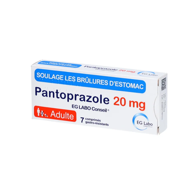 Pantoprazole EG Conseil 20 mg - 7 comprimés gastro-résistant