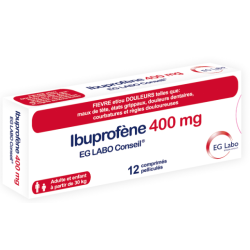 Ibuprofen EG Conseil 400 mg - 10 Film-coated Tablets