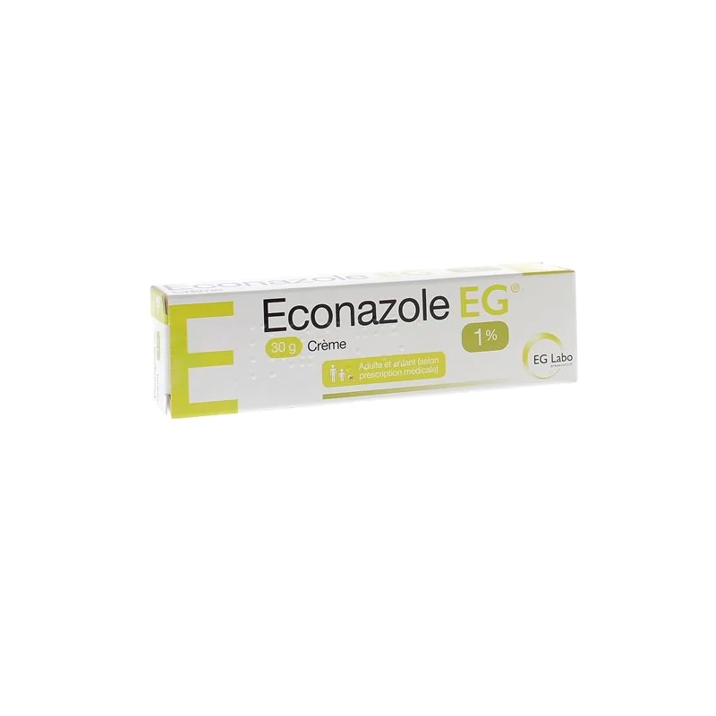 Econazole 1% - Treatment of mycoses and skin disorders - EG Labo - 30g