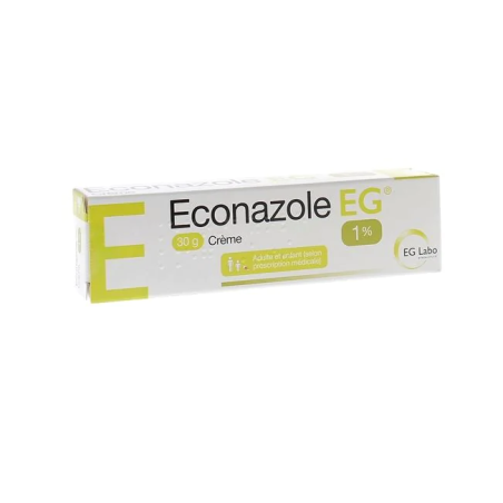 Econazole 1% - Treatment of mycoses and skin disorders - EG Labo - 30g