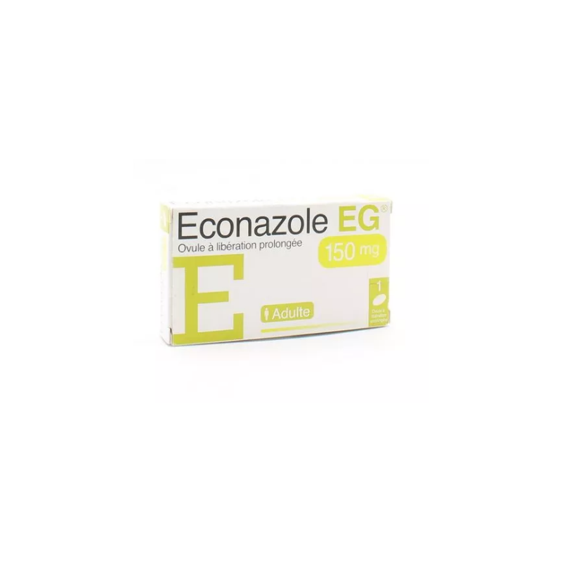 Econazole EG L.P. 150 mg - ovule à libération prolongée - 1 ovule