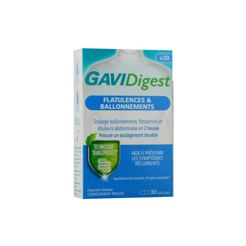 GaviDigest - Flatulence & Bloating - Reckitt - 30 Capsules