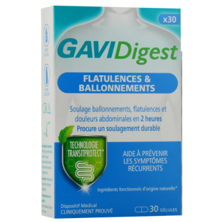 GaviDigest - Flatulence & Bloating - Reckitt - 30 Capsules
