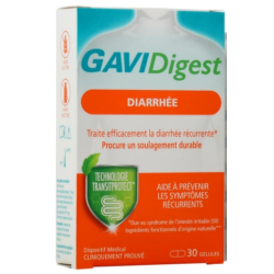 GaviDigest - Diarrhée - Reckitt - 30 Gélules