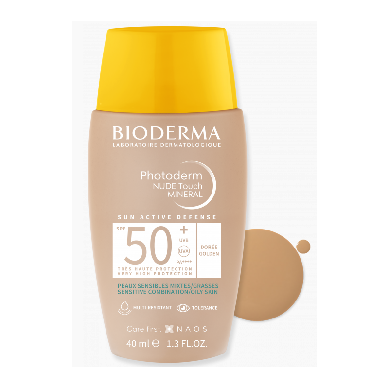 Photoderm - Nude Touch Mineral SPF 50+ - Teinte Claire - Bioderma - 40 ml
