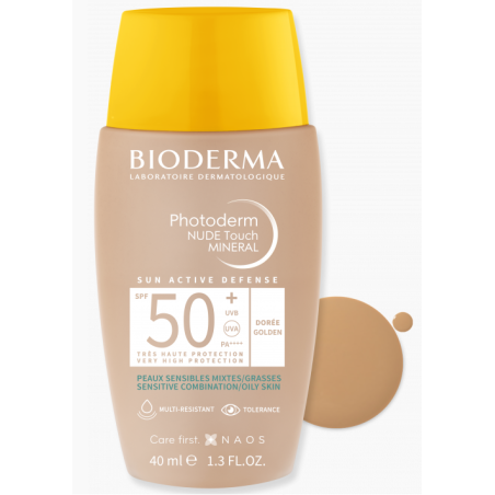 Photoderm - Nude Touch Mineral SPF 50+ - Teinte Claire - Bioderma - 40 ml