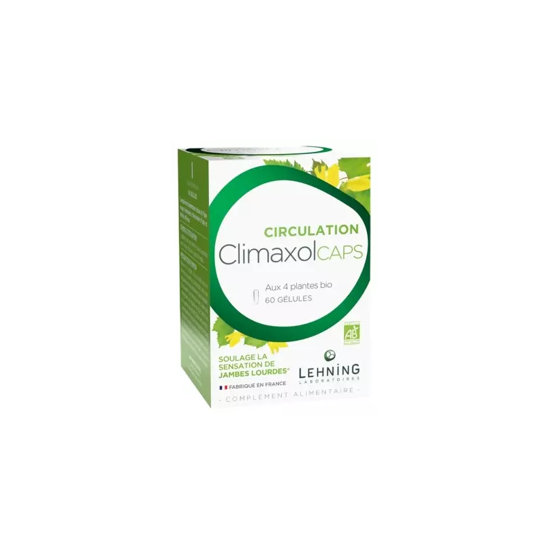 ClimaxolCaps - Circulation - Jambes Lourdes - Lehning - 60 gélules