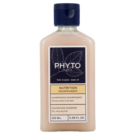 Shampooing Nourrissant - Cheveux Secs, Très secs - Phyto - 100ml
