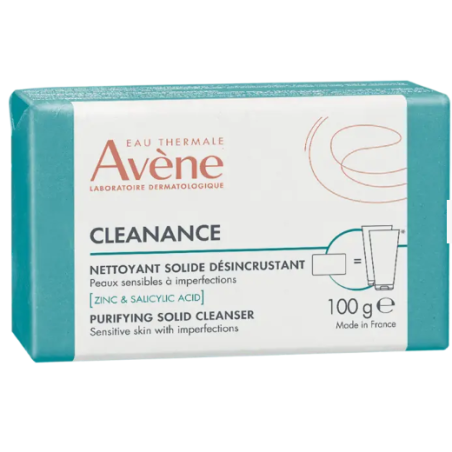 Nettoyant Solide Désincrustant - Cleanance - Avène - 100g