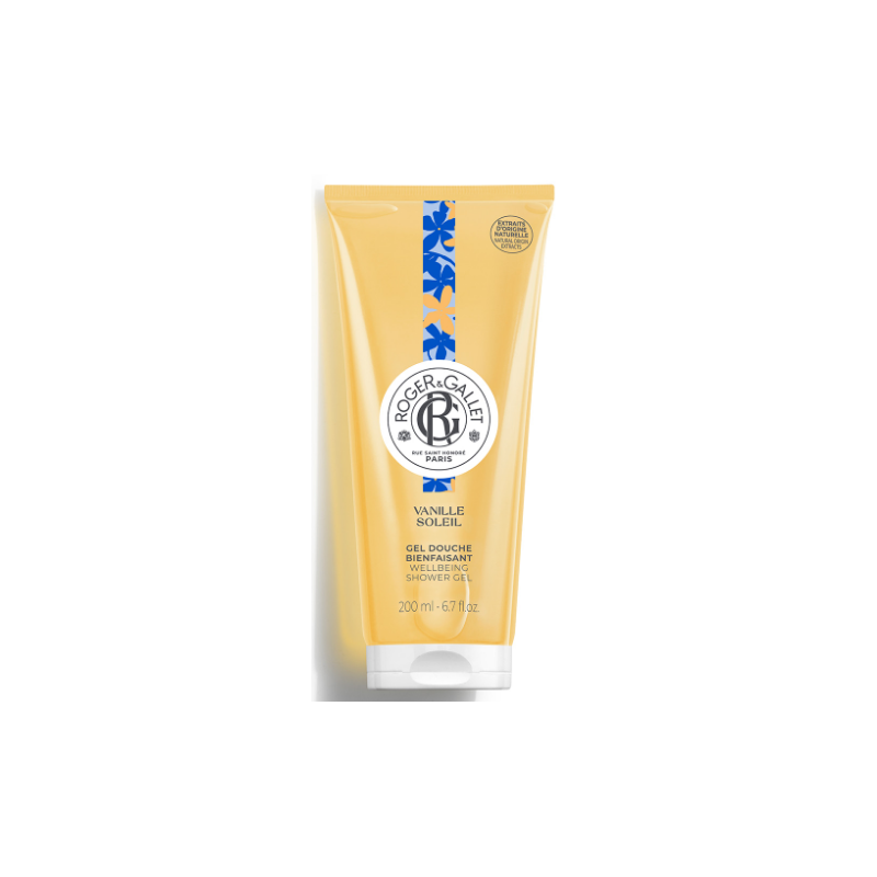 Beneficial Shower Gel - Vanilla Sun - Roger & Gallet - 200 ml