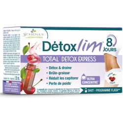 Detoxlim - Detox Express - Detox & Drain - 3 Chênes - 8 shots