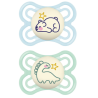 Sucettes - Perfect Nuit - 2-6 Mois - MAM - n°12 - Mam