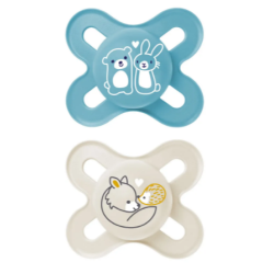  Pacifiers - Original Birth - 0-2 Months - MAM - No. 10 Mam