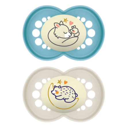 Pacifiers - Original Night - 18+ Months - MAM - No. 40