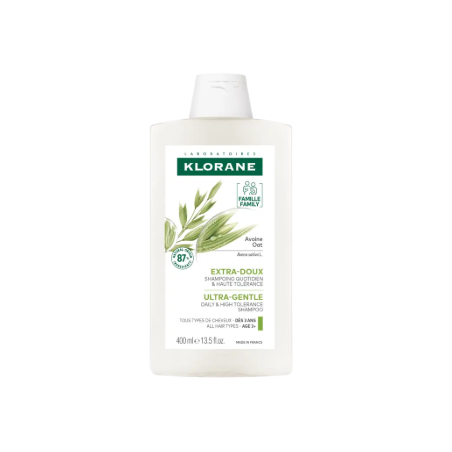 Oat Milk Shampoo, Extra Gentle Protective - Klorane, 400 ml
