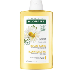 Blond Reflection Chamomile Shampoo, Blond Hair, From 3 years old - Klorane, 400 ml Klorane