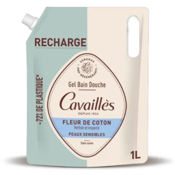 Bath Shower Gel Refill - Cotton Flower - Rogé Cavaillès - 1L