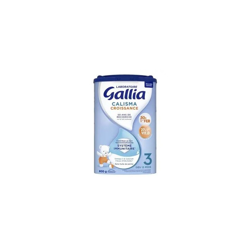 Calisma Growth Milk - 3rd Age - From 12 Months - Gallia - 800 G Gallia