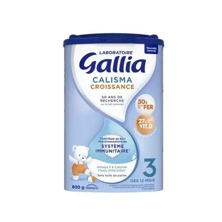Calisma Growth Milk - 3rd Age - From 12 Months - Gallia - 800 G Gallia