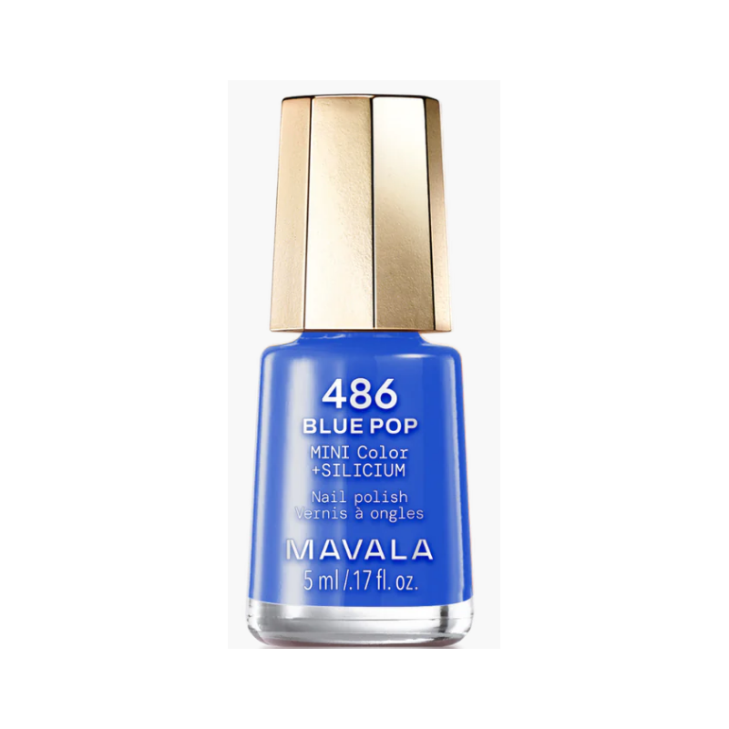 Nail Polish - Blue Pop - n°486- Mavala - 5ml