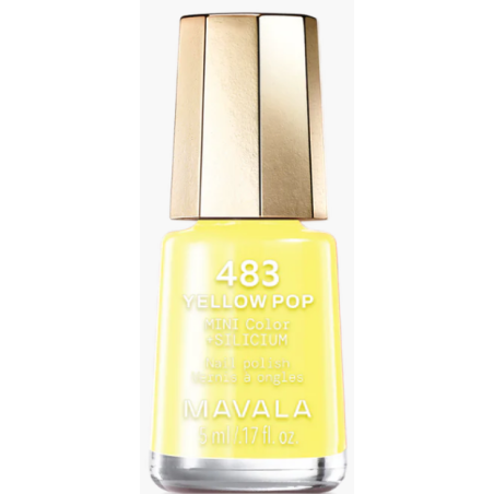Vernis à Ongles - Yellow Pop - n°483 - Mavala - 5ml