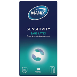 Préservatif Sensivity Sans Latex - Manix - 10 Préservatifs