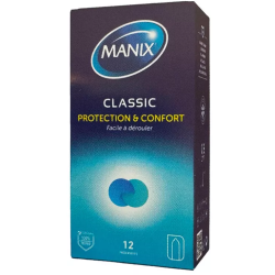Classic Condoms - Protection & Comfort - Manix - 12 Condoms