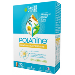Polanine Confort Respiratoire - Santé Verte - 30 Comprimés