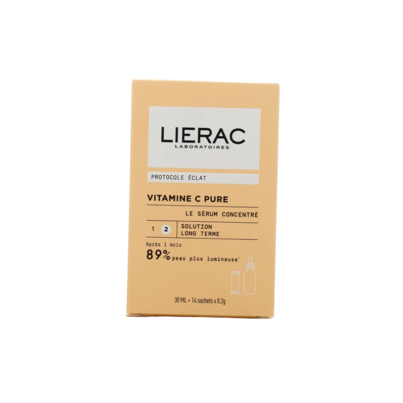 Vitamin C Pure - Radiance Protocol - Lierac - 30 ml + 14 Sachets