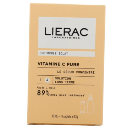 Vitamine C Pure - Protocole Eclat - Lierac - 30 ml + 14 Sachets