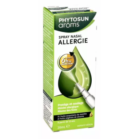 Nasal Allergy Spray - Protects & Relieves - Phytosun Arôms - 20 ml